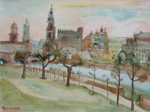 Dresden Uferpromenade