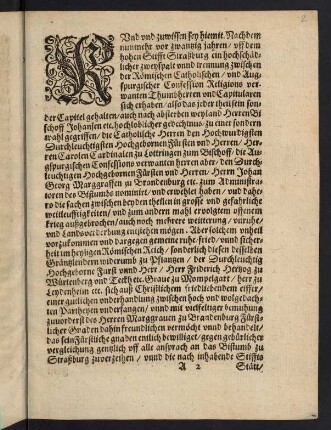 2r-8r, Warhafftige und Eygentliche Vertrags-Articulen ...