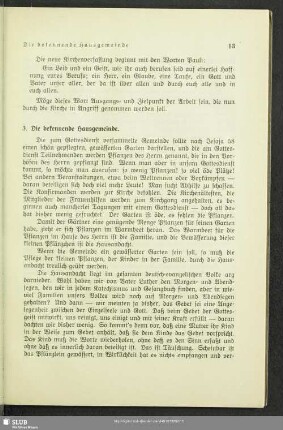 3. Die bekennende Hausgemeinde