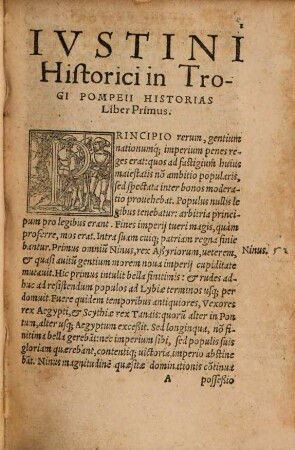 Ivstini Ex Trogi Pompeii Historiis Externis Libri XLIIII