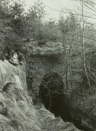 Muldenhütten. Werner-Rösche, Wasserversorgung der Grube Morgenstern, Mundloch