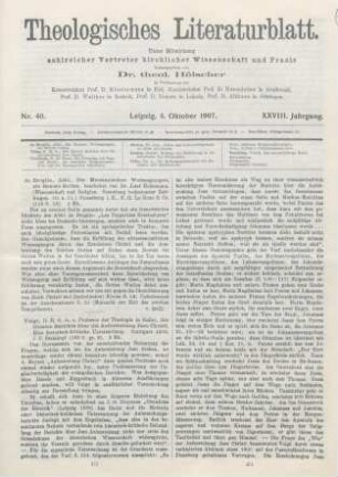 473-475 [Rezension] Voigt, H. G., Die ältesten Berichte über die Auferstehung Jesu Christi