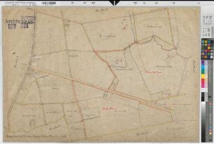 Rheine l.d.Ems (Rheine), Umlegung Hauenhorst, Urkarte II Flur 17