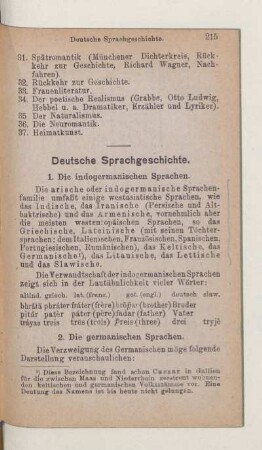 Deutsche Sprachgeschichte