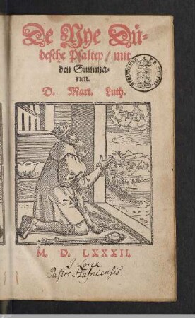 De Nye Düdesche Psalter
