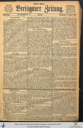 13.01.1901 (Erstes Blatt)