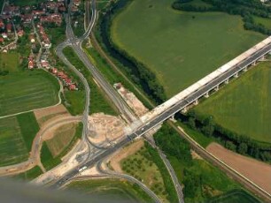 Jena, Abfahrt Groschwitz, BAB A 4