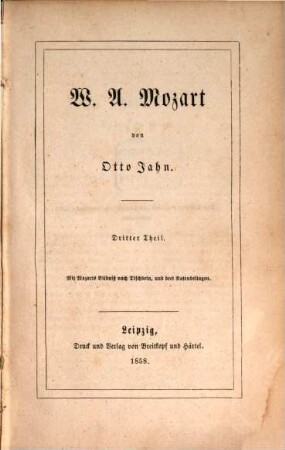 W. A. Mozart, 3