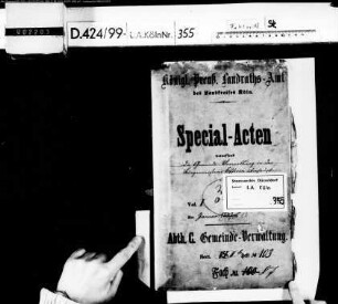 Gemeindeverwaltung Bürgermeisterei Frechen, Gemeindeverwaltung "überhaupt"