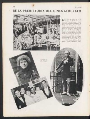 De la prehistoria del cinematógrafo