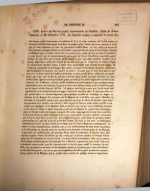 Correspondance de Philippe II sur les affaires des Pays-Bas : publ. d'après les originaux conservés dans les archives royales de Simancas ; précedée d'une notice historique et descriptive de ce célèbre dép"ot ..., 3