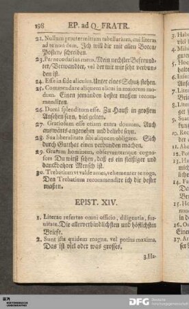 Epist. XIV.