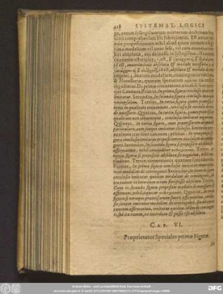 Cap. VI. Proprietates Speciales primae Figurae.