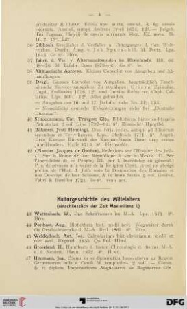 Kulturgeschichte des Mittelalters (Nr. 43-264)