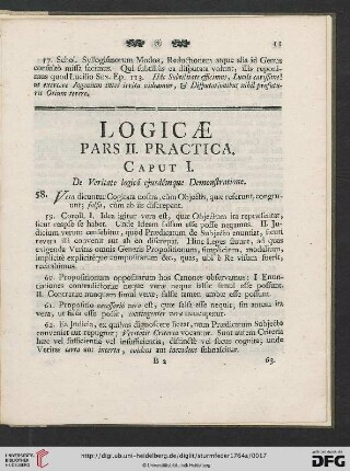 Pars II. Practica