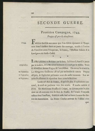 Seconde Guerre.