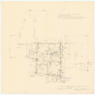 Arzthaus Prof. Bernhardt, Berlin-Charlottenburg: Grundriss Obergeschoss 1:50