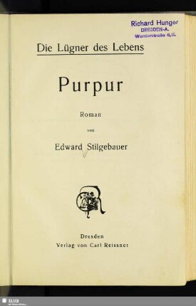 Purpur : Roman