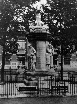 Denkmal an das Grubenunglück von Courriéres 1906