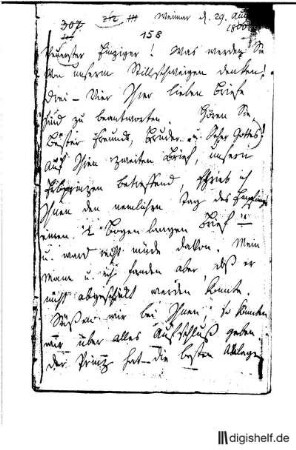 158: Brief von Caroline Herder und Johann Gottfried Herder an Johann Wilhelm Ludwig Gleim : Carolina (genannt Caroline) Maria Herder