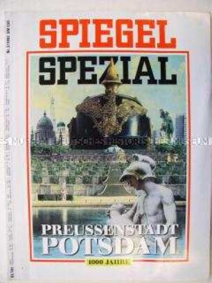 Sonderausgabe des "Spiegel" zum 1000. Jahrestag der Stadt Potsdam