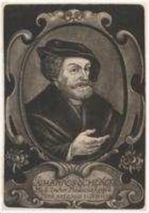 Dr. med. Johann Schenck, Stadtarzt; gest. 1588