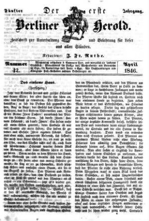 Nummer 42, April 1846