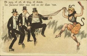 Ob jung, ob alt, ob klug, ob dumm, [...]