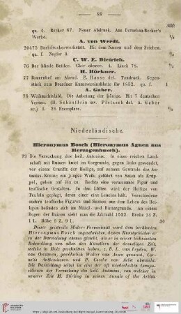 Niederländische (Nr. 79 - 82)