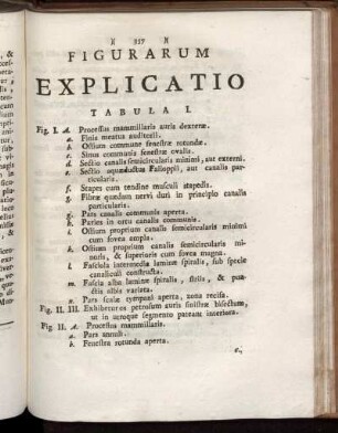 Figurarum Explicatio Tabula I.
