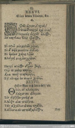 XXXVII. HErr Gott dich loben wir, etc