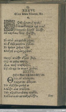 XXXVII. HErr Gott dich loben wir, etc