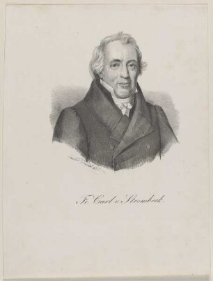 Bildnis des Fr. Carl v. Strombeck