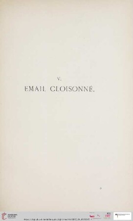 V. Email cloisonné (Nr. 124 - 130)