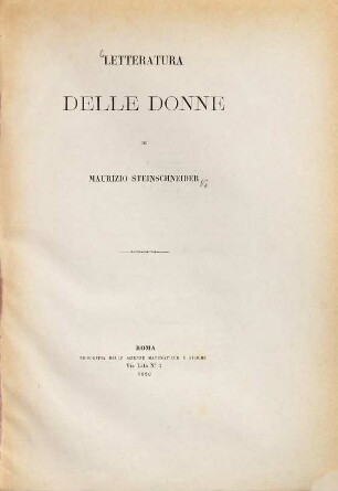 Letteratura delle donne