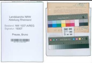 Entnazifizierung Bruno Preuss , geb. 00.00.0000 ()