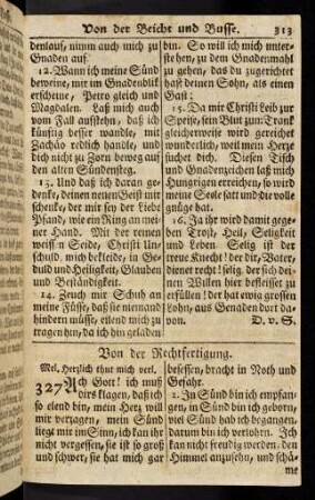 313-327, Von der Rechtfertigung