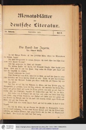 Heft 12. - September 1905.