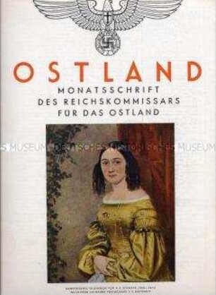 Kulturpolitische Monatszeitschrift "Ostland" für die deutsch-sprachige Bevölkerung des Baltikums