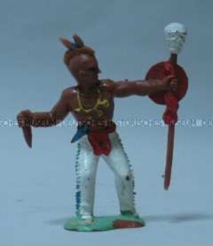 Indianer mit Stab