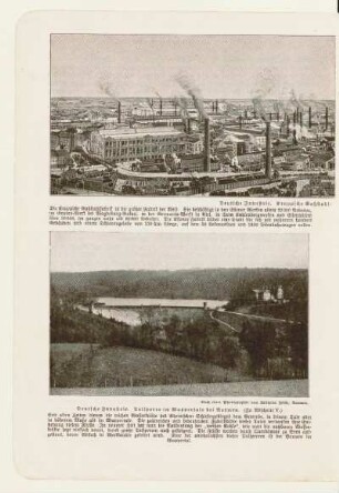 Deutsche-Industrie. Kruppsche Gußstahlfabrik in Essen