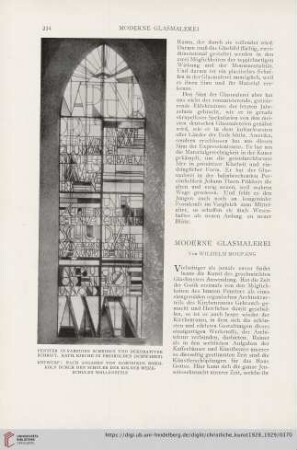25: Moderne Glasmalerei