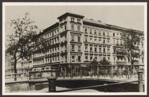 Ansichtskarte "Waldemarbrücke mit Luisenstädtischem Kanal"