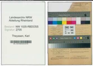 Entnazifizierung Karl Theyssen , geb. 01.06.1891 (Steiger)
