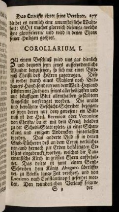 277-287, Corollarium I - II