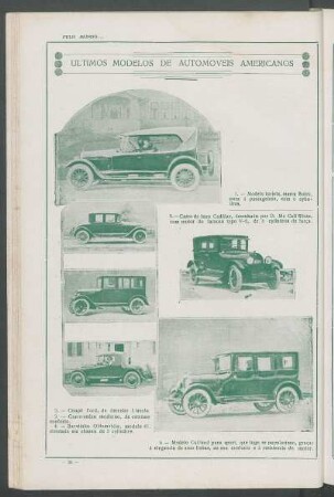 Últimos modelos de automóveis americanos