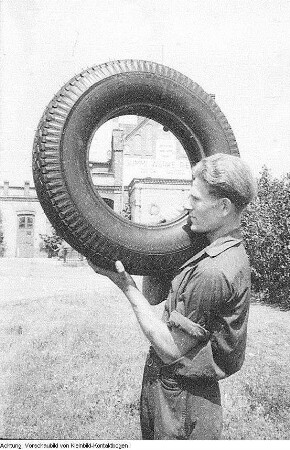 Riesa, Gummiwerk Riesa, 22. Juni 1948