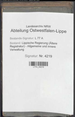 Generalteilung der Senne, Bd. 6