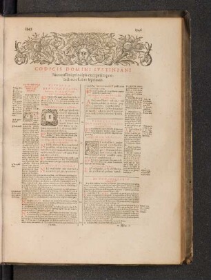 Codicis Domini Iustiniani Sacratissimi principis ex repetita praelectione Liber septimus.