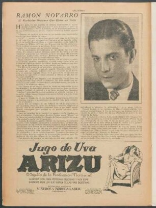 Ramon Novarro : El muchacho mejicano que quiso ser cura